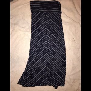 Mossimo blue maxi skirt (medium)